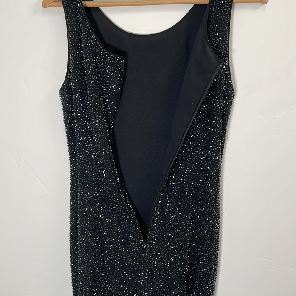 Bieff Basix silk beaded mini dress - Picture 5 of 6